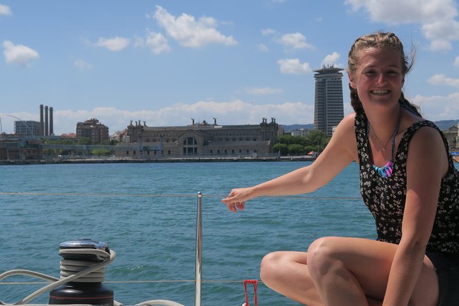 Wonderful 2 Hour Sailing trip including open bar and Pinchos - Sailing close to Barceloneta beach