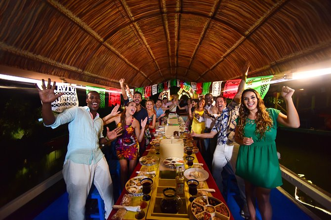 Xoximilco Ticket: Boat Fiesta, Traditional Tasting & Tequila Bar - A tasting dinner rather than a formal meal