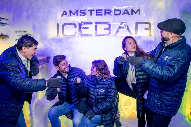 Xtracold Icebar Amsterdam, 3 Drinks Included - Putting on the thermal gear
